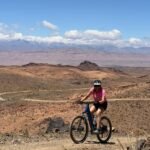 Cyclists enjoying gravel riding in Morocco